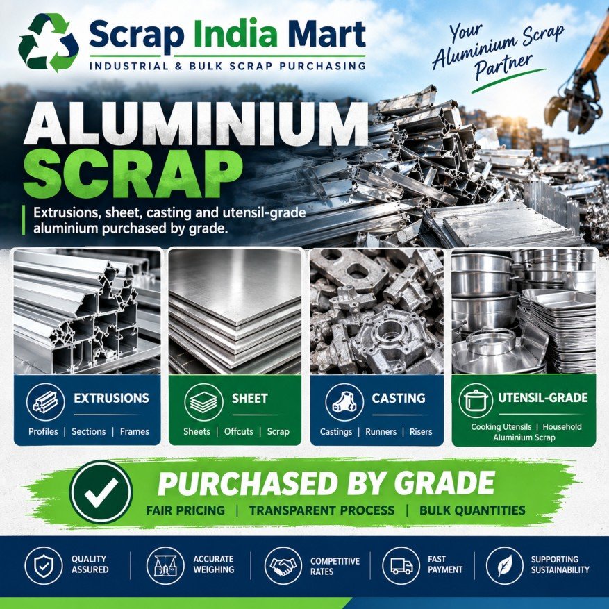 Aluminium pipes and tubes scrap — Scrap India Mart