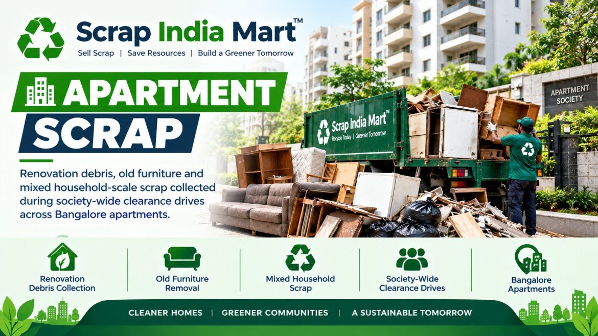 Old furniture and apartment clearance scrap — Scrap India Mart