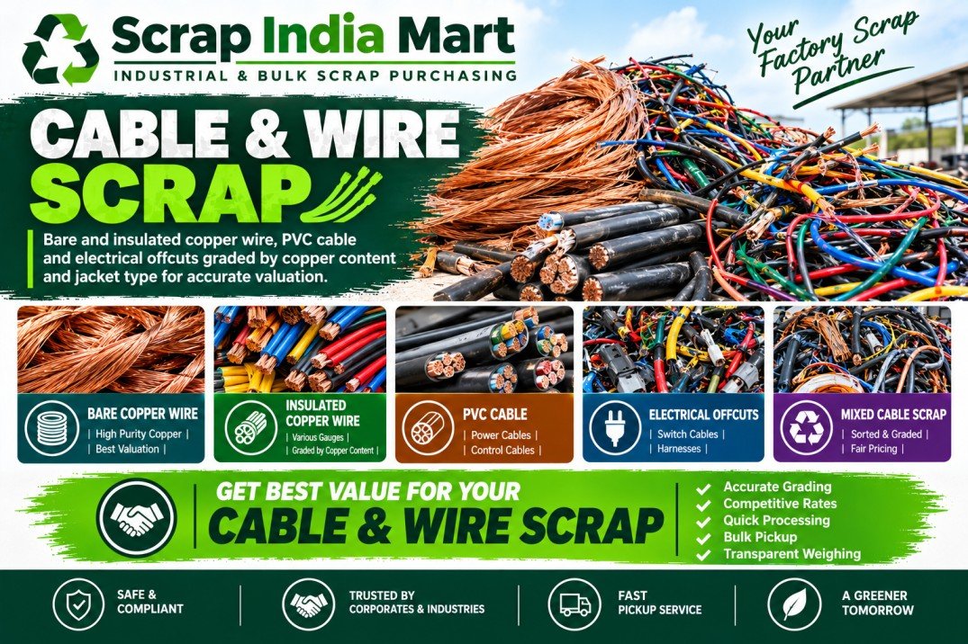 Cable and electrical equipment scrap — Scrap India Mart